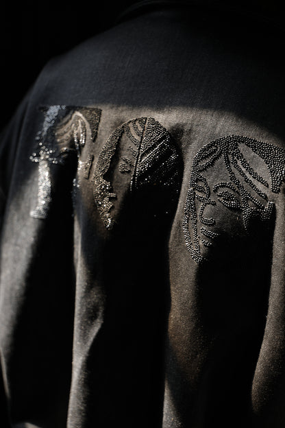 Icarus Jeans-Bomber-Jacke